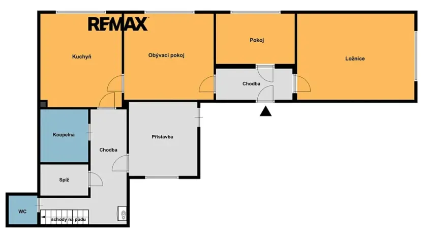 Prodej rodinného domu, Bečváry, 100 m2