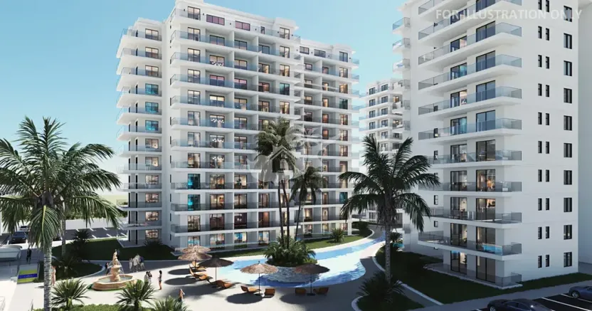 Prodej bytu 2+kk, Trikomo, Kypr, 60 m2