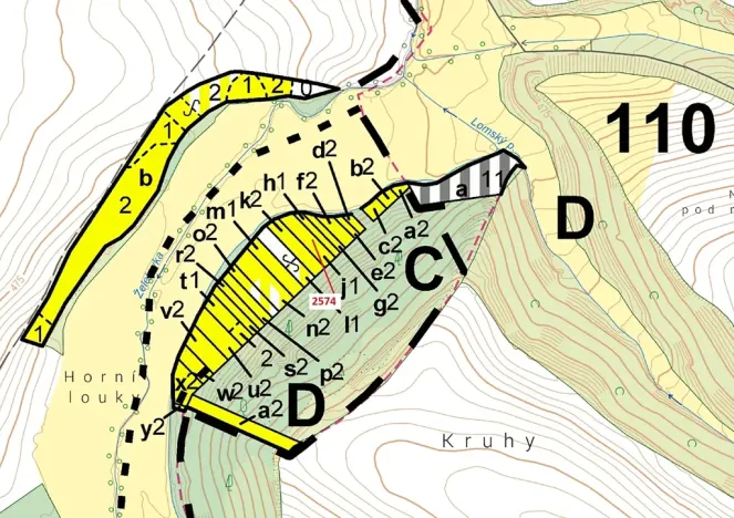 Dražba lesa, Chotěbudice, 782 m2