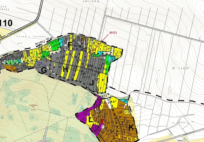 Dražba lesa, Chotěbudice, 1670 m2