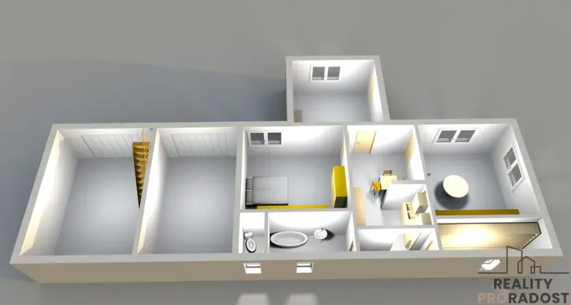 Prodej rodinného domu, Tetov, 75 m2