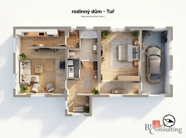 Prodej rodinného domu, 88 m2