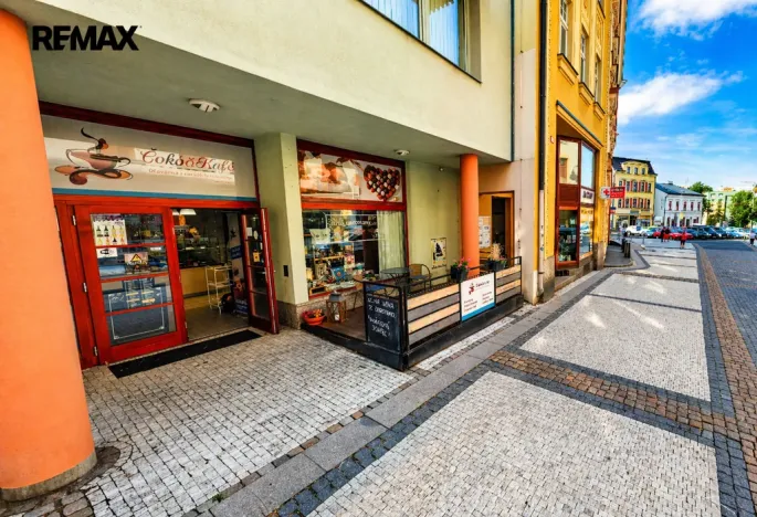 Pronájem obchodního prostoru, Jablonec nad Nisou, Komenského, 90 m2