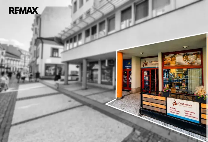 Pronájem obchodního prostoru, Jablonec nad Nisou, Komenského, 90 m2
