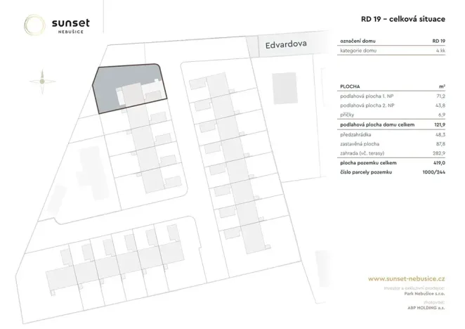 Prodej rodinného domu, Praha - Nebušice, Noseckých, 122 m2
