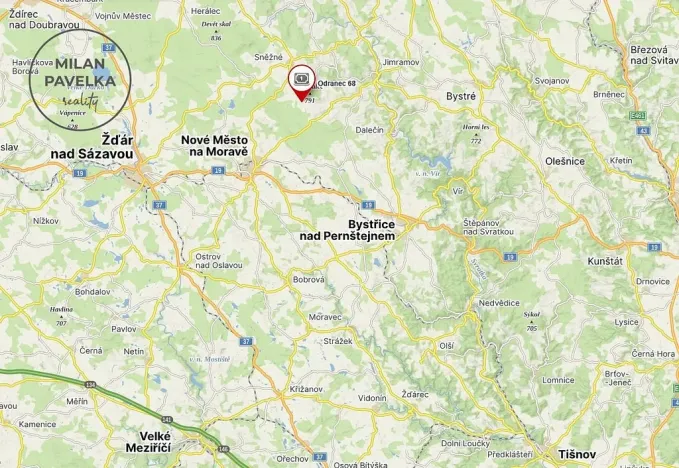 Prodej rodinného domu, Věcov - Odranec, 379 m2