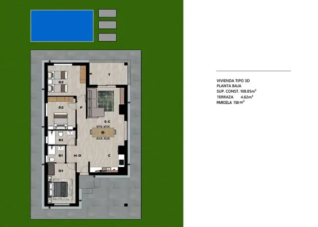 Prodej vily, Moratalla, Španělsko, 108 m2