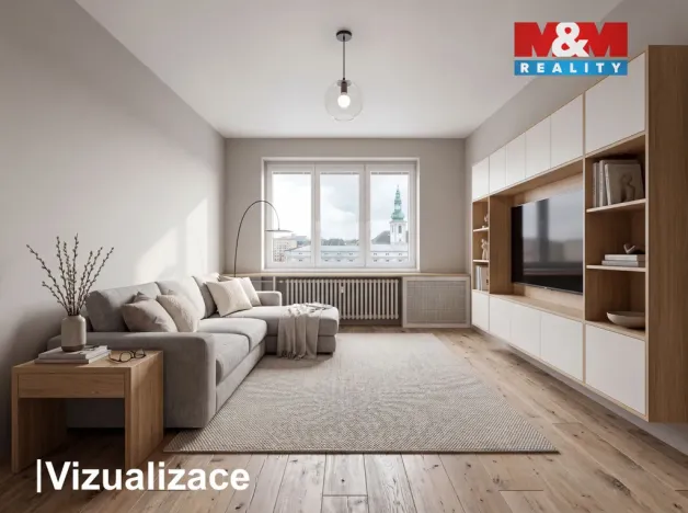 Prodej bytu 3+1, Opava - Předměstí, Vodní, 64 m2