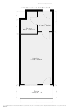 Pronájem bytu 1+kk, Praha - Vysočany, Poděbradská, 35 m2