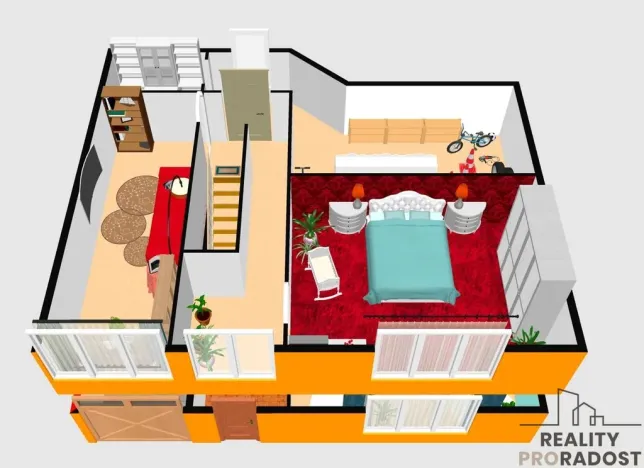 Pronájem bytu 3+kk, Rájec-Jestřebí, Šafranice, 232 m2