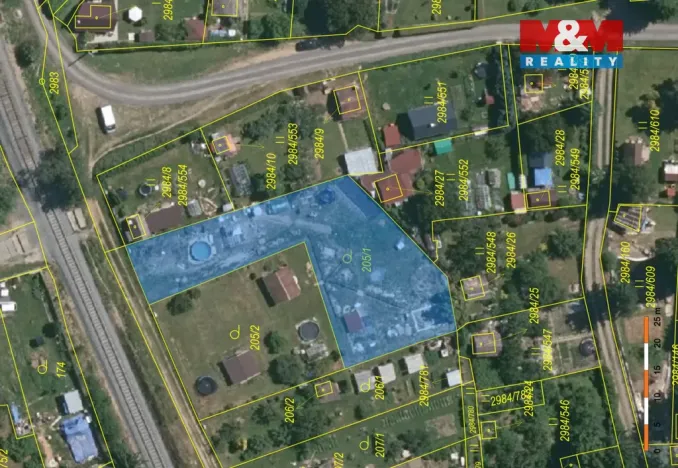 Prodej zahrady, Tachov, 975 m2