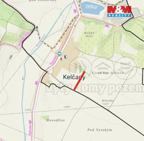 Prodej pole, Kelčany, 657 m2