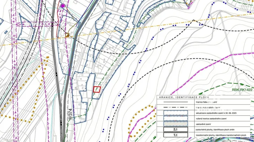Prodej zahrady, Boskovice, Mánesova, 756 m2