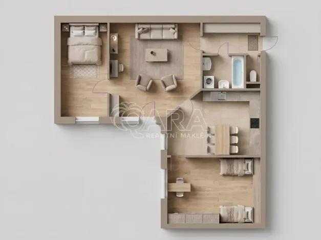 Prodej bytu 3+1, Horoměřice, J. K. Tyla, 95 m2