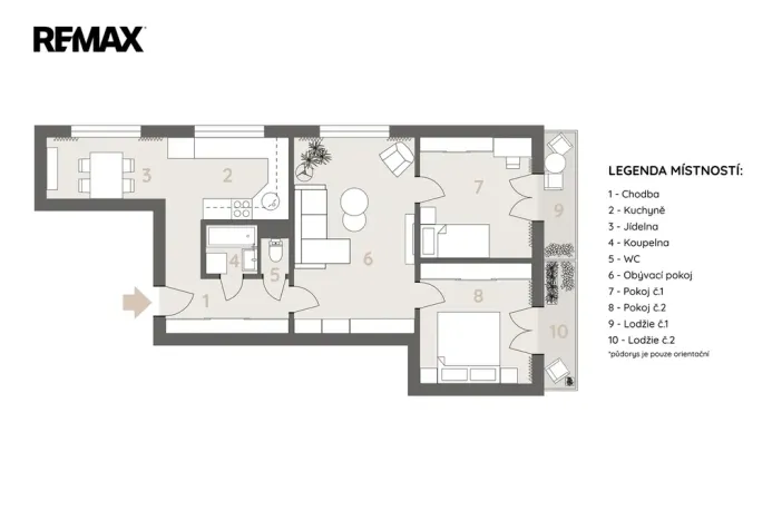 Prodej bytu 3+1, Ostrava - Poruba, Vietnamská, 66 m2