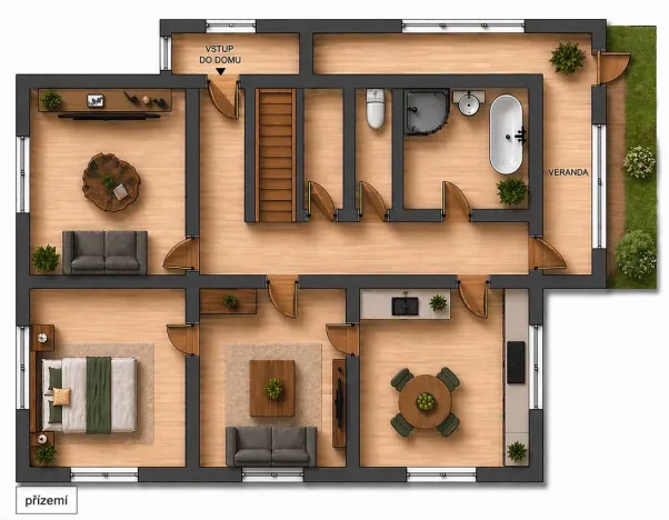 Prodej rodinného domu, Nové Bránice, 177 m2