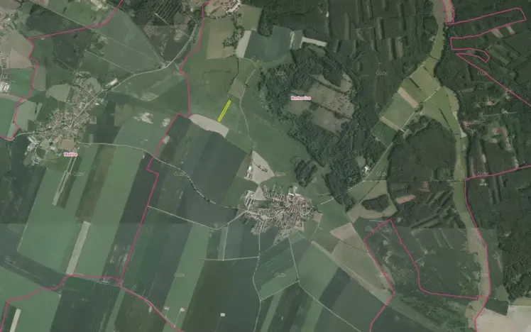 Prodej pole, Borkovice, 4432 m2