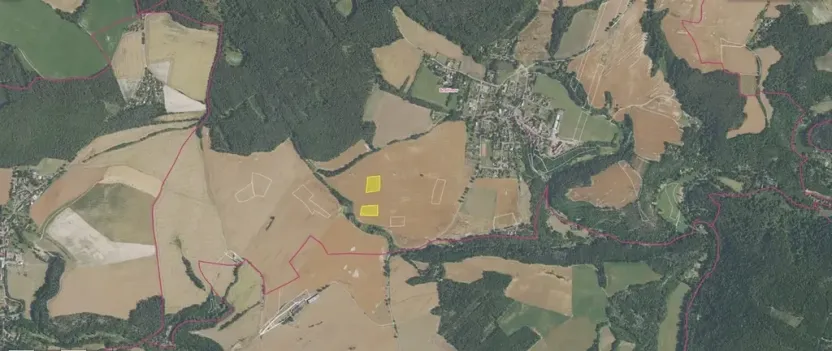 Prodej pole, Bratřínov, 8237 m2