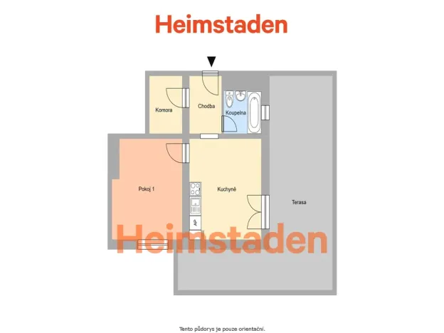 Pronájem bytu 1+1, Havířov - Šumbark, nám. T. G. Masaryka, 54 m2