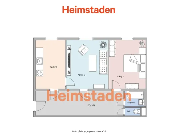 Pronájem bytu 2+1, Havířov - Šumbark, Okružní, 62 m2
