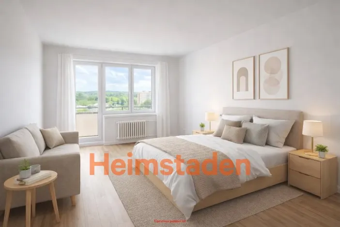 Pronájem bytu 1+1, Ostrava - Výškovice, Srbská, 39 m2