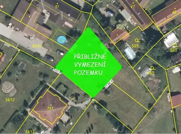 Prodej pozemku pro bydlení, Malá Hraštice, 600 m2