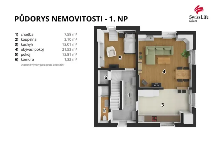Prodej rodinného domu, Trutnov, Petříkovická, 131 m2