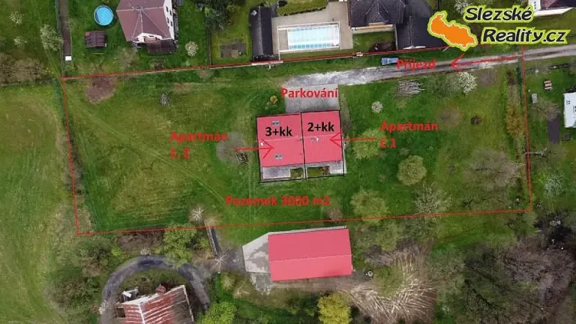 Pronájem bytu 2+kk, Janovice, 70 m2