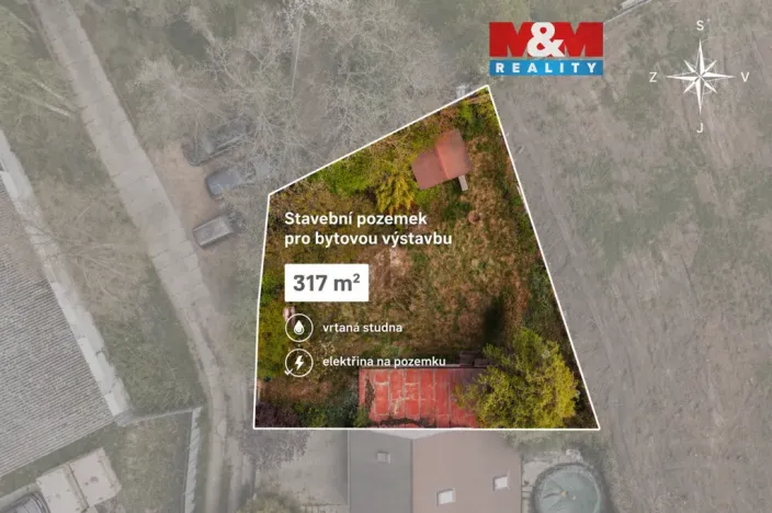 Prodej zahrady, Praha - Uhříněves, 345 m2