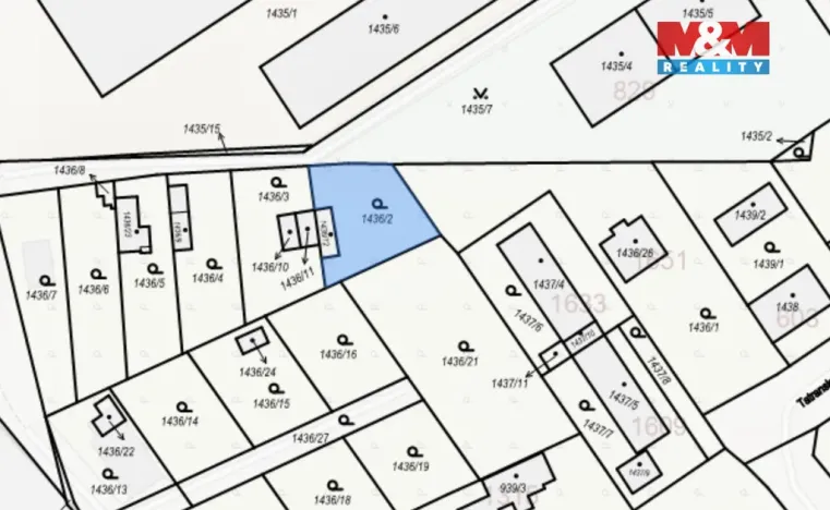 Prodej zahrady, Praha - Uhříněves, 345 m2