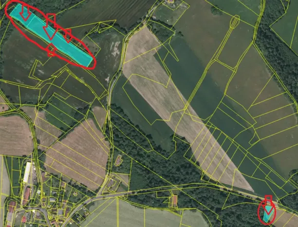 Prodej pole, Hlavňovice, 11738 m2