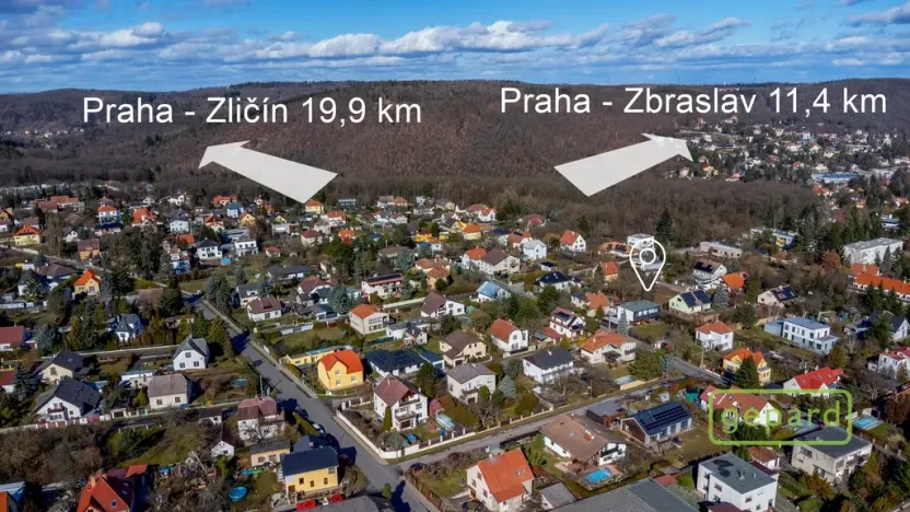 Prodej pozemku pro bydlení, Černošice, 1089 m2