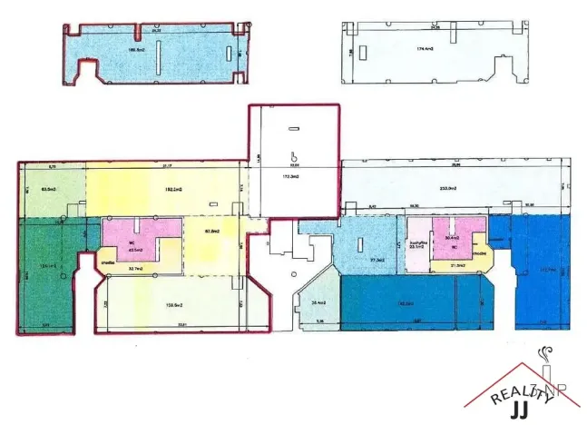 Pronájem kanceláře, Praha - Veleslavín, Na okraji, 650 m2