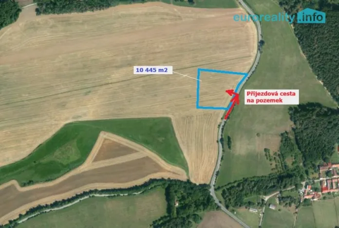 Prodej pole, Únice, 10445 m2