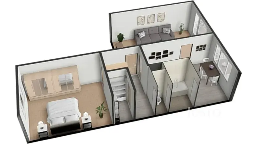 Prodej bytu 2+1, Písek, třída Přátelství, 60 m2