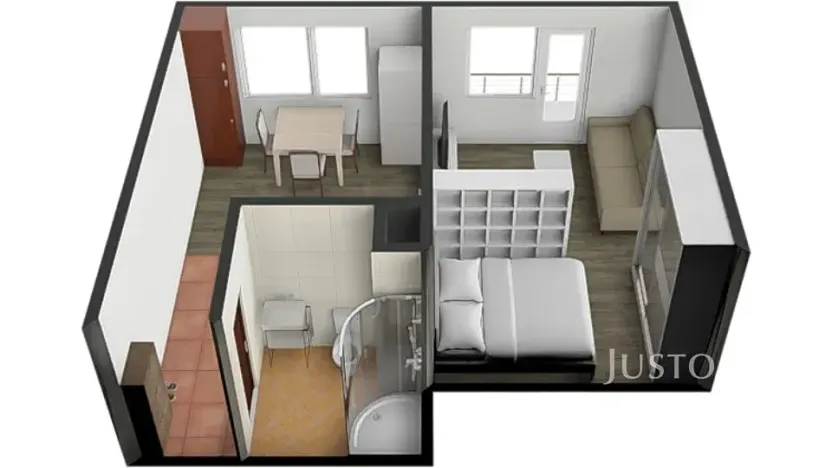 Prodej bytu 1+1, Písek, třída Přátelství, 38 m2