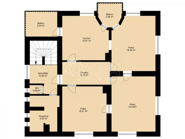Prodej bytu 4+1, Beroun - Beroun-Hostim, Ke Svatému Jánu, 182 m2