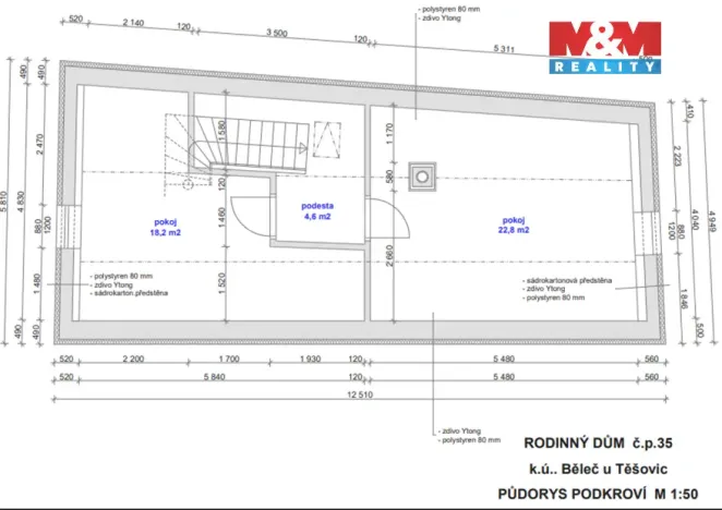 Prodej rodinného domu, Těšovice - Běleč, 88 m2