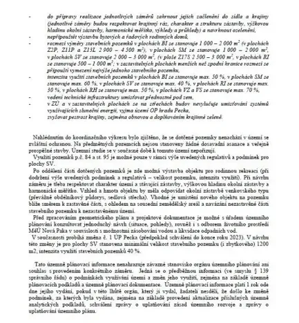 Prodej pozemku pro bydlení, Pecka, 1250 m2