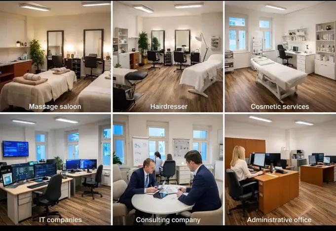 Pronájem kanceláře, Karlovy Vary, T. G. Masaryka, 40 m2