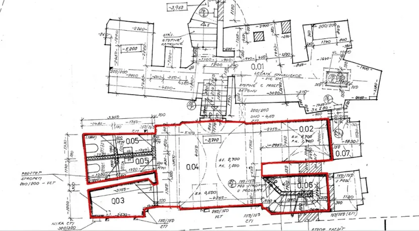 Pronájem restaurace, Brno, Josefská, 127 m2