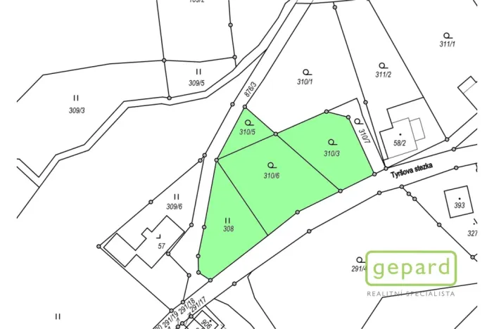 Prodej pozemku pro bydlení, Jablonec nad Nisou - Kokonín, 1373 m2