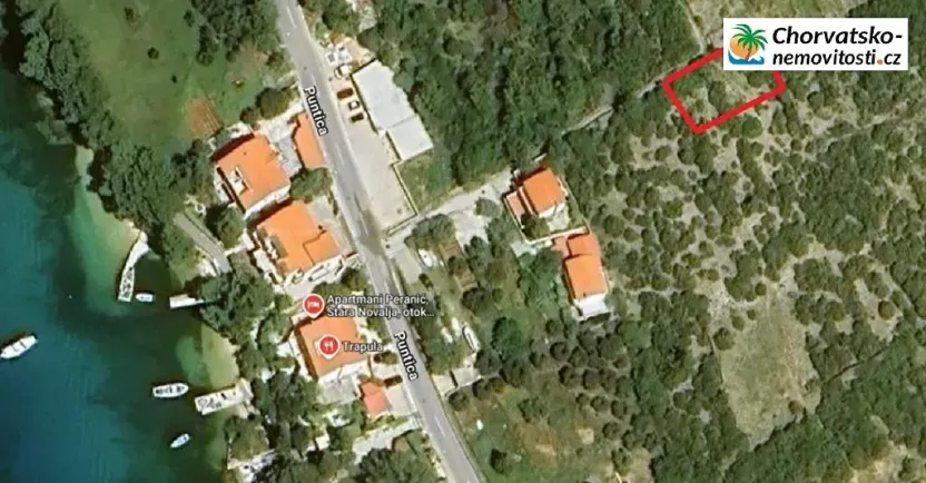 Prodej komerčního pozemku, Stara Novalja, Chorvatsko, 561 m2