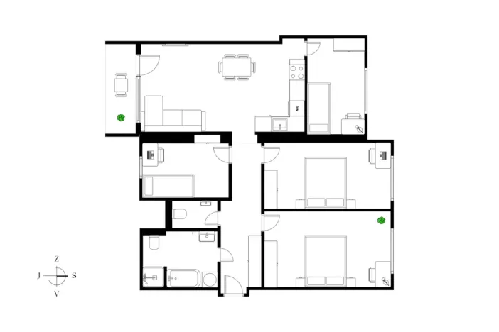 Prodej bytu 5+kk, Praha - Braník, Branická, 91 m2
