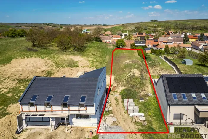 Prodej pozemku pro bydlení, Hovorany, 928 m2