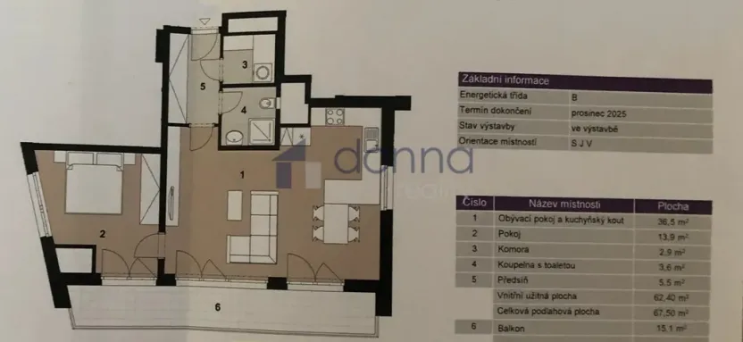 Pronájem bytu 2+kk, Praha, Gerstelova, 67 m2