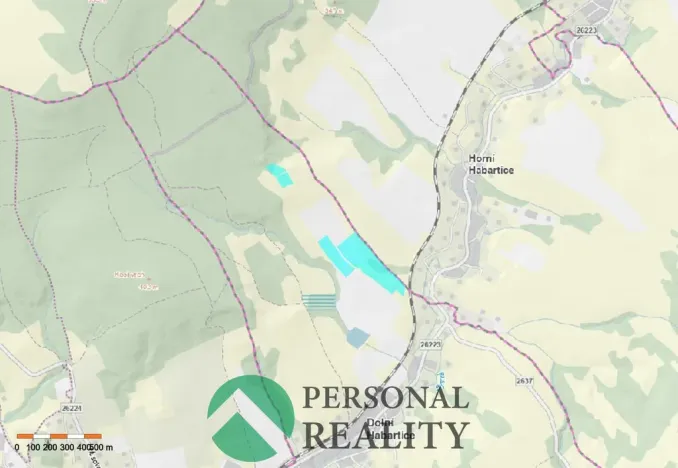 Prodej pole, Dolní Habartice, 6000 m2
