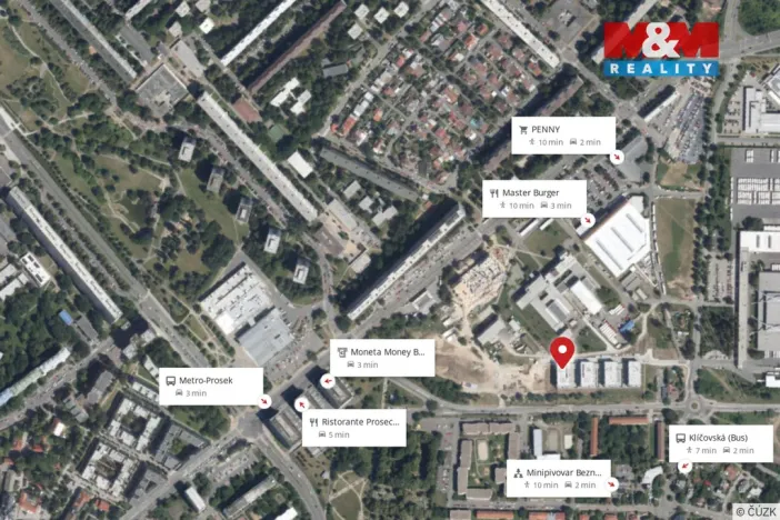 Prodej bytu 2+kk, Praha - Prosek, Čakovická, 97 m2