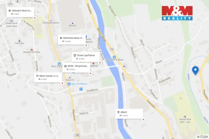 Prodej rodinného domu, Úpice, Palackého, 144 m2