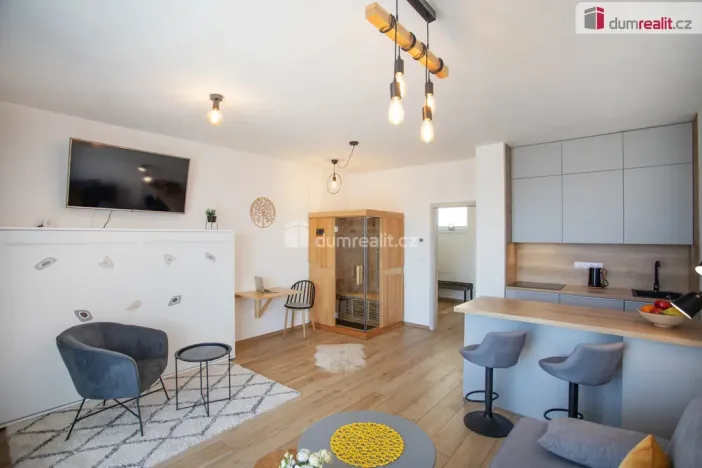 Prodej bytu 1+kk, Frymburk - Kovářov, 47 m2